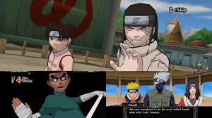 Naruto Clash Of Ninja Revolution 2 Walkthrough Part 6 Lee Naruto Vs Neji Tenten