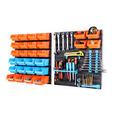 Find many great new & used options and get the best deals for wall mounted small parts rack 30 storage bins compartment garage tools organizer at the best online prices at ebay! Multi Function Toolbox New Wall Mounted Storage Tool Parts Garage Unit Shelving Organiser Hardware Repair Tool Box Case Box Tool Box Box Toolsgarage Tool Storage Aliexpress