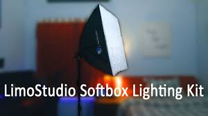 Limostudio Softbox Lighting Kit Part 1 Unboxing Youtube