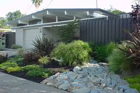 93 Golden Hinde Blvd San Rafael Updated Eichler For Sale Modern Landscaping Modern Landscape Design Modern Front Yard