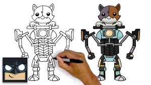 Characters, how to draw, in video games. How To Draw Kit New Fortnite Season 3