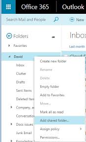 The 'show from' option shows that the. Opening And Using A Shared Mailbox In Outlook On The Web