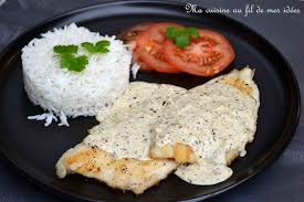Ma Cuisine Au Fil De Mes Idees Filets De Sole Sauce Cremeuse A L Echalote Estragon Et Moutarde A L Ancienne In 2020 Food Clean Eating Eat