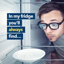 What's the ONE thing that's always in your fridge? Other than milk, mine's  chocolate 🍫 We'll have the fridge/cupboard chocolate debate