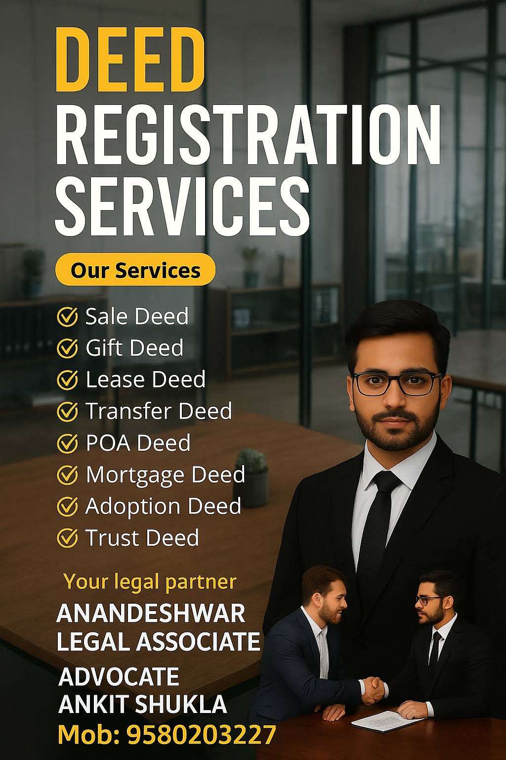 Deed ragistration services product image
