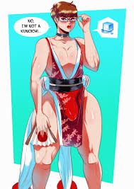 Rule 34 - Bulge Through Clothing Deep Cleavage Dress Fan Femboy Full Lips  Glasses Mai Shiranui No Panties Rule 63 Solo Solo Focus Thick Ass Thick  Thighs Twink Vogol | 7982456