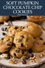This recipe doesn't require a mixer. Soft Pumpkin Chocolate Chip Cookies A Family Feast