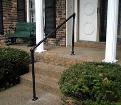 Simple Handrail For Steps Promotes Elderly Mobility Outdoor Handrail Outdoor Stair Railing Railings Outdoor