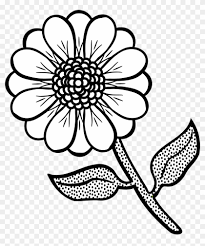 Wildflower coloring pages are a fun way for kids of all ages to develop creativity, focus, motor skills and color recognition. Wildflowers Drawing Coloring Pages Black And White Clipart Flower Hd Png Download 1108x1280 1650372 Pngfind