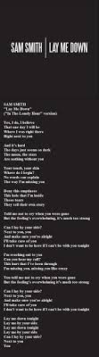 Can I Lay By Your Side Sam Smith Lay Me Down Sam Smith Cool Lyrics Music Love