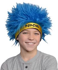 Spirit halloween is your one stop destination when looking for best the women's halloween costume ideas for 2021! Buy Ninja Gamer Wig Tyler Blevins Blue Hair Hat Video Gaming Accessory Halloween Costume For Kids Adults Adjustable One Size Fits Most 6 Online In Vietnam B07pbxl53z