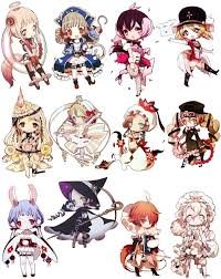 mahou furbies magical girl raising project characters who are anime character design magical girl raising project fantasy character design