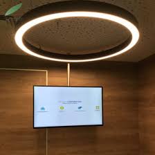 Suspended Round Shaped Led Circle Ring Light With Non Flickering Driver China Led Circular Light Circular Profile Light Made In China Com