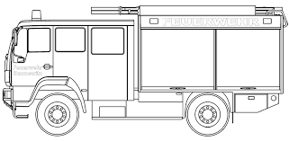 Feuerwehr krankenwagen als pdf ausdrucken. Ausmalbilder