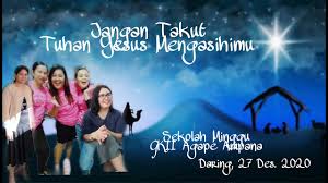 Tema natal pemuda/remaja bersama stt palembang kb 3. Natal Sekolah Minggu Online Gkii Jangan Takut 27 Des 2020 Youtube