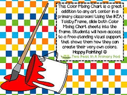 free color mixing chart