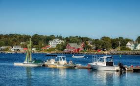 Bailey island is an island in casco bay, and a part of the town of harpswell, in cumberland county, maine. Hd Wallpaper Bailey Island Maine Boats Ships Sailboats Bay Harbor Wallpaper Flare
