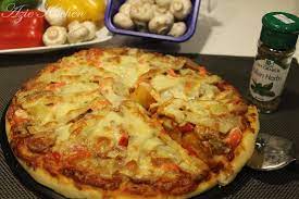 Google punya google jumpa resepi kat allrecipes.com. Pizza Nur Qaseh Yang Yummy Azie Kitchen