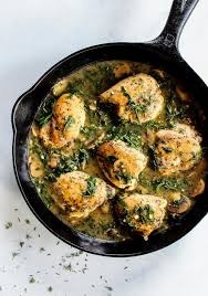 Creamy Herb Mushroom Chicken The Whole Cook