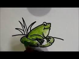 Cara Menggambar Kodok Katak Untuk Anak Anak Dengan Menggunakan Krayon Sangat Mudah Cara Menggambar Untuk Anak Anak Gambar