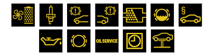 Bmw Service Light Symbols 3 Series Bmw Dashboard Warning