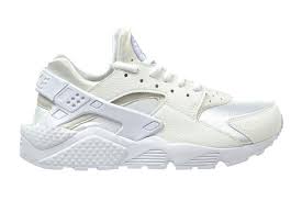 Nike Womens Air Huarache Run Running Shoe Triple White Size 10 5 Us