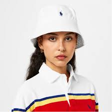 Polo ralph lauren bucket hat white shop