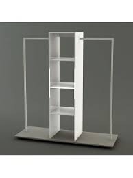 Portant Vetements Avec Etagere De Presentation Ou Rangement Rangement Portant Vetement Bois Portant Vetement