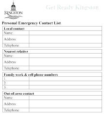 Sample Emergency Response Plan Alberta Emergency Template