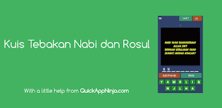 Jumlah soal pilihan ganda 25 jumlah soal isian singkat 15 4. Kuis Tebakan Nabi Dan Rosul Com Meccastudio Kuistebakannabidanrosul 8 1 1z Game Apkspc