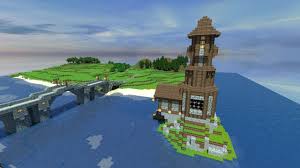 Minecraft medieval saw mill tutorial. Minecraft Medieval Lighthouse Showcase Vtwctr