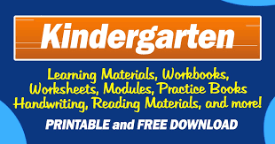 Jumpstart's kindergarten worksheets help children develop important skills needed for school. Kindergarten Free Learning Materials And More Deped Click
