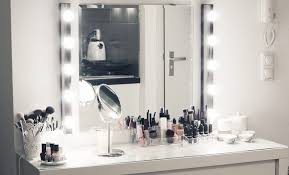 My new ikea hack floating dressing table. Vanity Table With Lights Ikea Cheap Buy Online