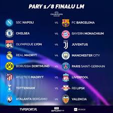 Losowanie grup ligi europy 2021/2022 na żywo: Liga Mistrzow Hity Wagi Ciezkiej 1 8 Finalu Losowanie Wyniki Transmisje Sport Tvp Pl