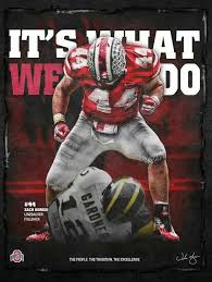Zach Boren 44 And 44 Days Until 2014 Football Season Ohio State Buckeyes Football Ohio State Football Ohio State Vs Michigan