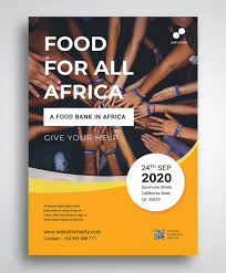 Charity Flyer Promo Template Psd In 2020 Flyer Charity Design Template