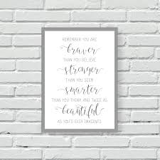 Love it or money back guaranteed. Motivational Quote Wall Print Bedroom Wall Art Beauty Grey Etsy