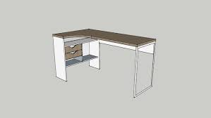 Bureau D Angle Alkor 3d Warehouse