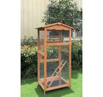 Outdoor Wooden Bird Cage