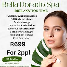 Bella Dorado Spa Good life 🤩Relaxation Time🤩 Place your booking today and  don't miss out