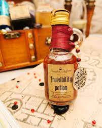 Invisibility Potion I Harry Potter Potion Harry Potter Potions Potions Diy Halloween Bottles