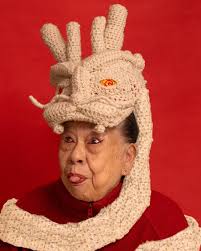 Happy Lunar New Year 🧧 2024 is the Year Of The Dragon, so me and my  grandma did a shoot with a crocheted dragon hat🐉 Super grateful for  @crochetbybou making it for