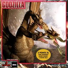 War of the titans (2024). 5 Points Xl Godzilla Destroy All Monsters 1968 Round 2 Boxed Set Mezco Toyz