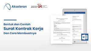 The main legislation governing employment in malaysia is the employment act 1955 act 265 hereinafter referred to as ea. Contoh Surat Kontrak Kerja Dan Cara Membuatnya Akseleran Blog