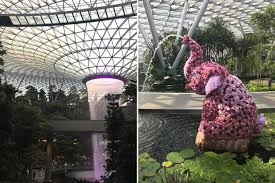Jewel is a massive complex with the magnificent rain vortex waterfall at its core. Jewel Changi Airport Singapore What To See Departures