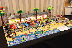 Img 0082 Lego City Display Lego Beach Legos