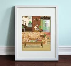 The Bundys Living Room Married With Children Al Bundy Etsy Married With Children Frames On Wall Kids House