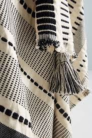 Maybe you would like to learn more about one of these? Black And White Cotton Tablecloth Maison Numen In 2020 Unique Throw Blankets Boho Throw Blanket White Throw Blanket