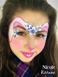sweet bunny face paint bunny face paint face painting designs girl face painting