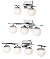 Not available at clybourn place. Ip44 Chrome Bar Wall Lights With Opal Glass